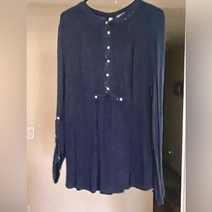 Free People Button Up Blouse